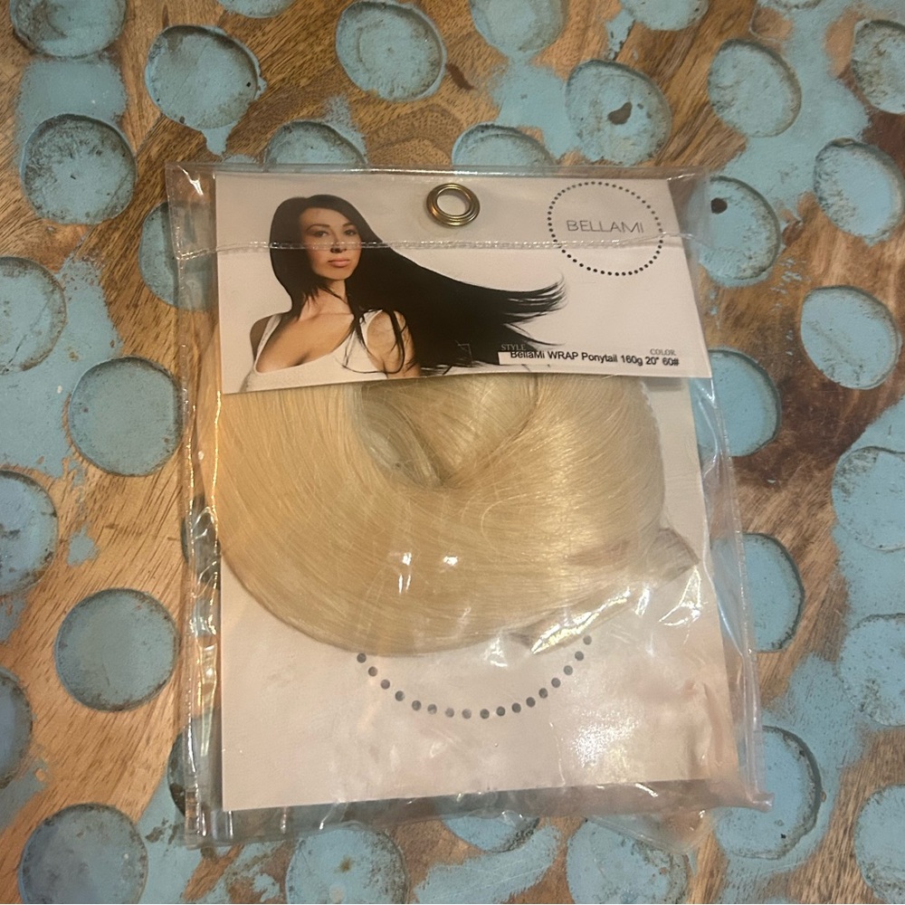 Bellami Blonde Hair Wrap Ponytail🎀